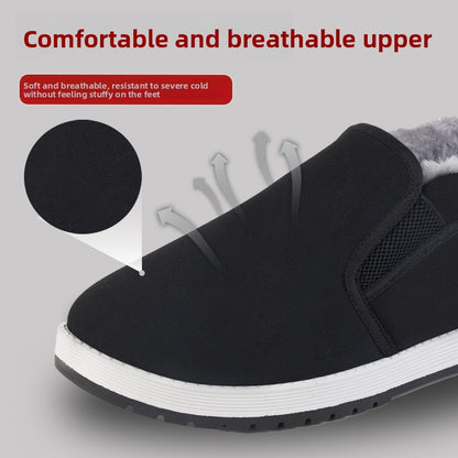 Fleece lined shoes