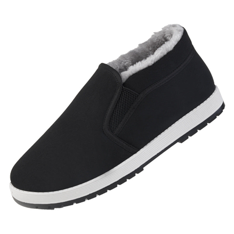 Fleece lined shoes