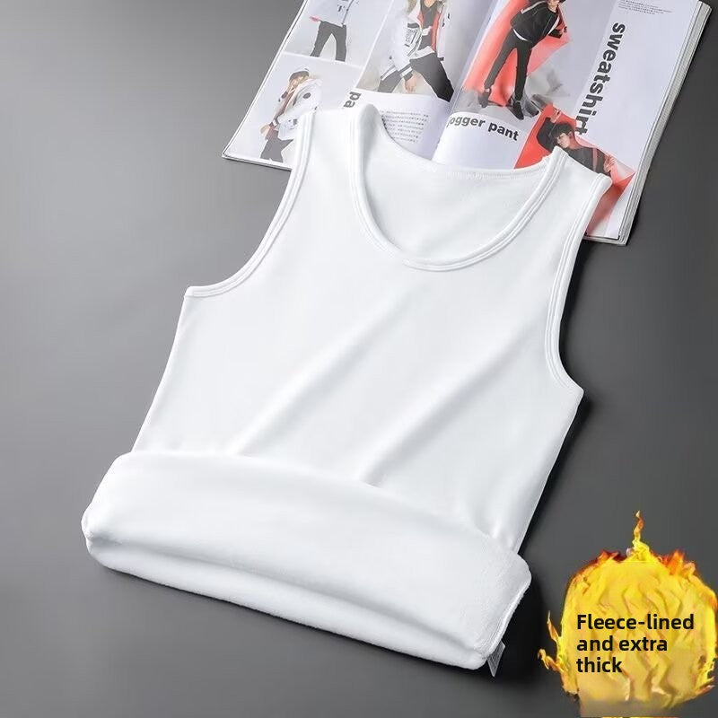 Fleece-Lined Sleeveless Vest