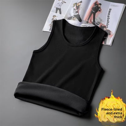 Fleece-Lined Sleeveless Vest