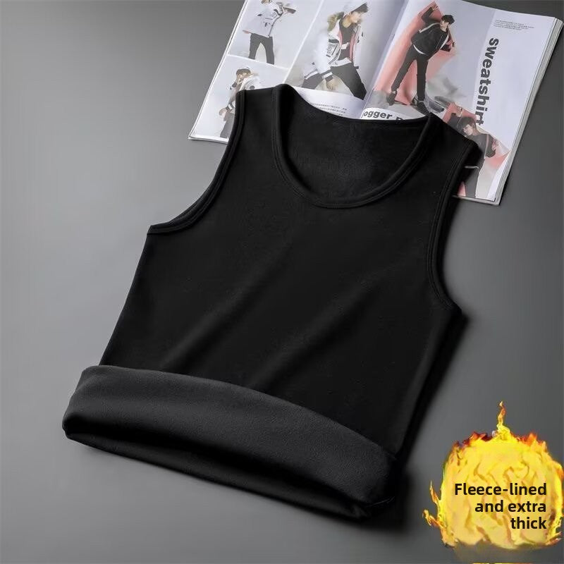 Fleece-Lined Sleeveless Vest