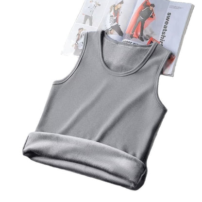Fleece-Lined Sleeveless Vest