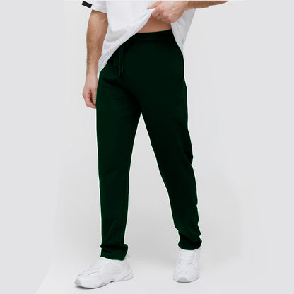 Fleece Lined Straight Leg Sweatpants