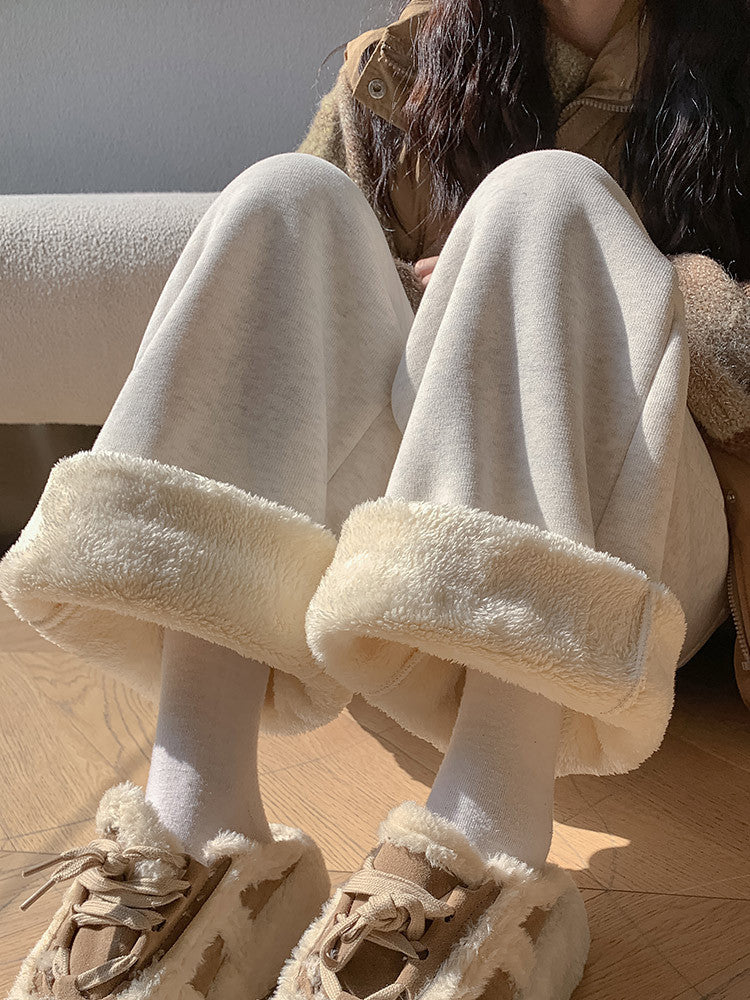 Fleece-Lined Sweatpants
