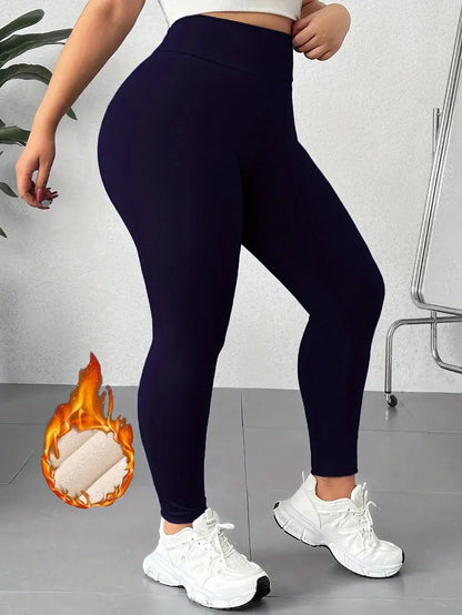Fleece-lined thermal pants