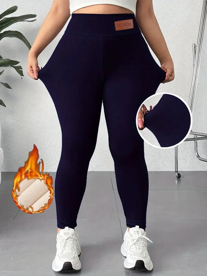 Fleece-lined thermal pants