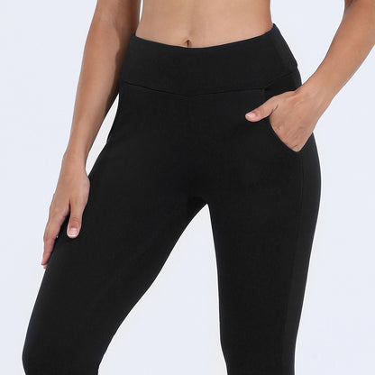 Fleece-Lined Thickened Winter Leggings