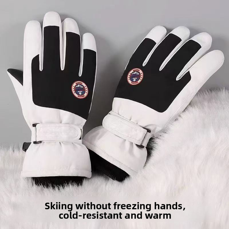 Fleece Lined Touchscreen Ski Gloves