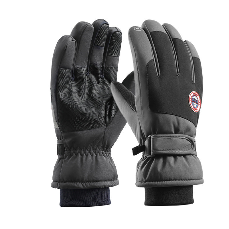 Fleece Lined Touchscreen Ski Gloves