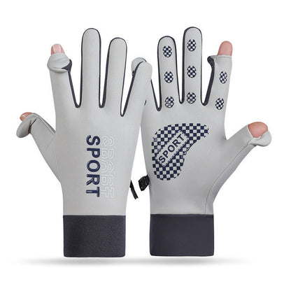 Fleece-Lined Touchscreen Winter Gloves