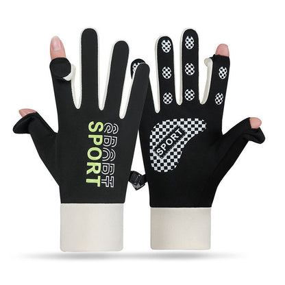 Fleece-Lined Touchscreen Winter Gloves