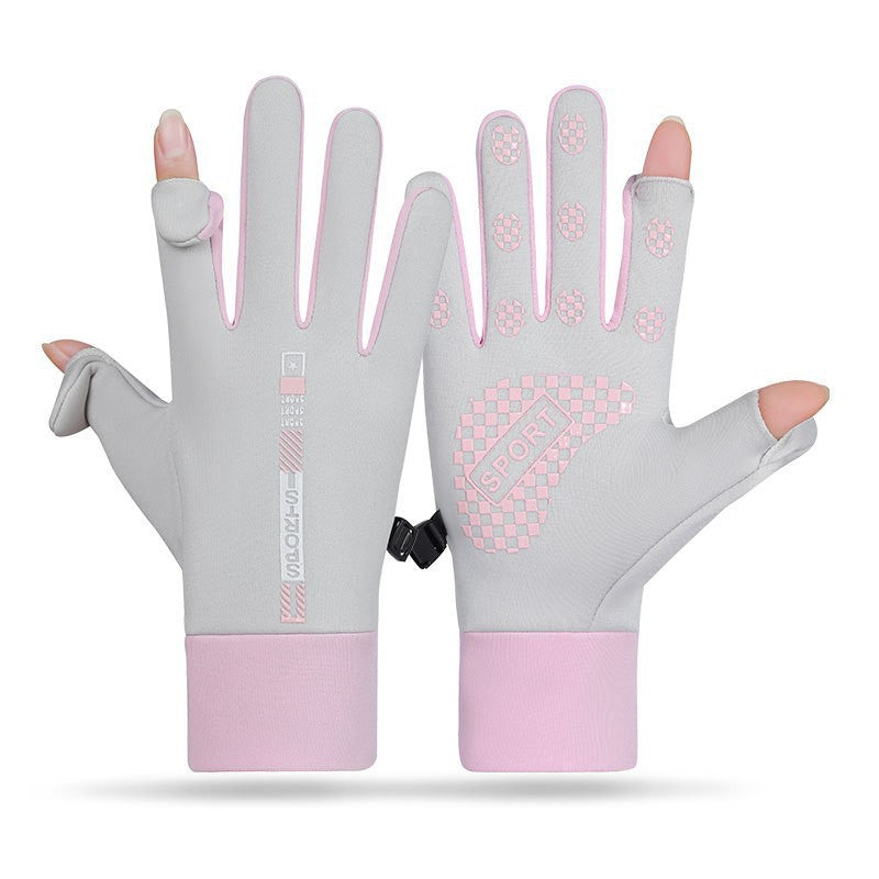 Fleece-Lined Touchscreen Winter Gloves