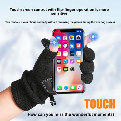 Fleece-Lined Waterproof Gloves