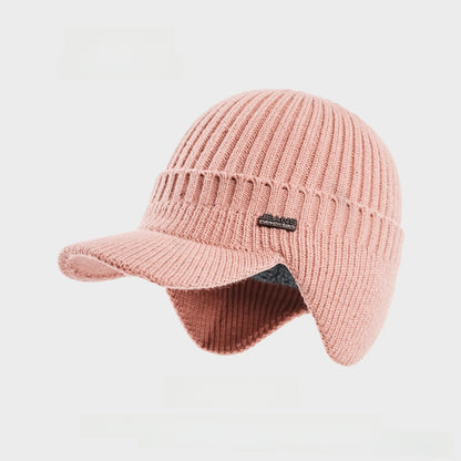 Fleece-Lined Wool Baseball Cap