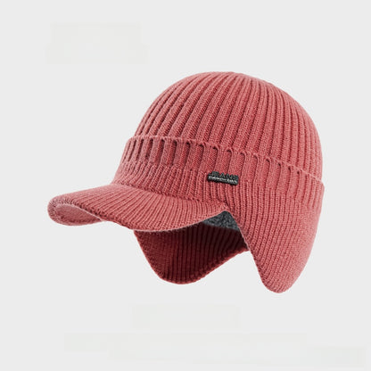 Fleece-Lined Wool Baseball Cap