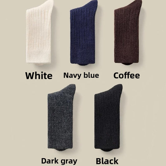 Fleece Lined Wool Socks for Men