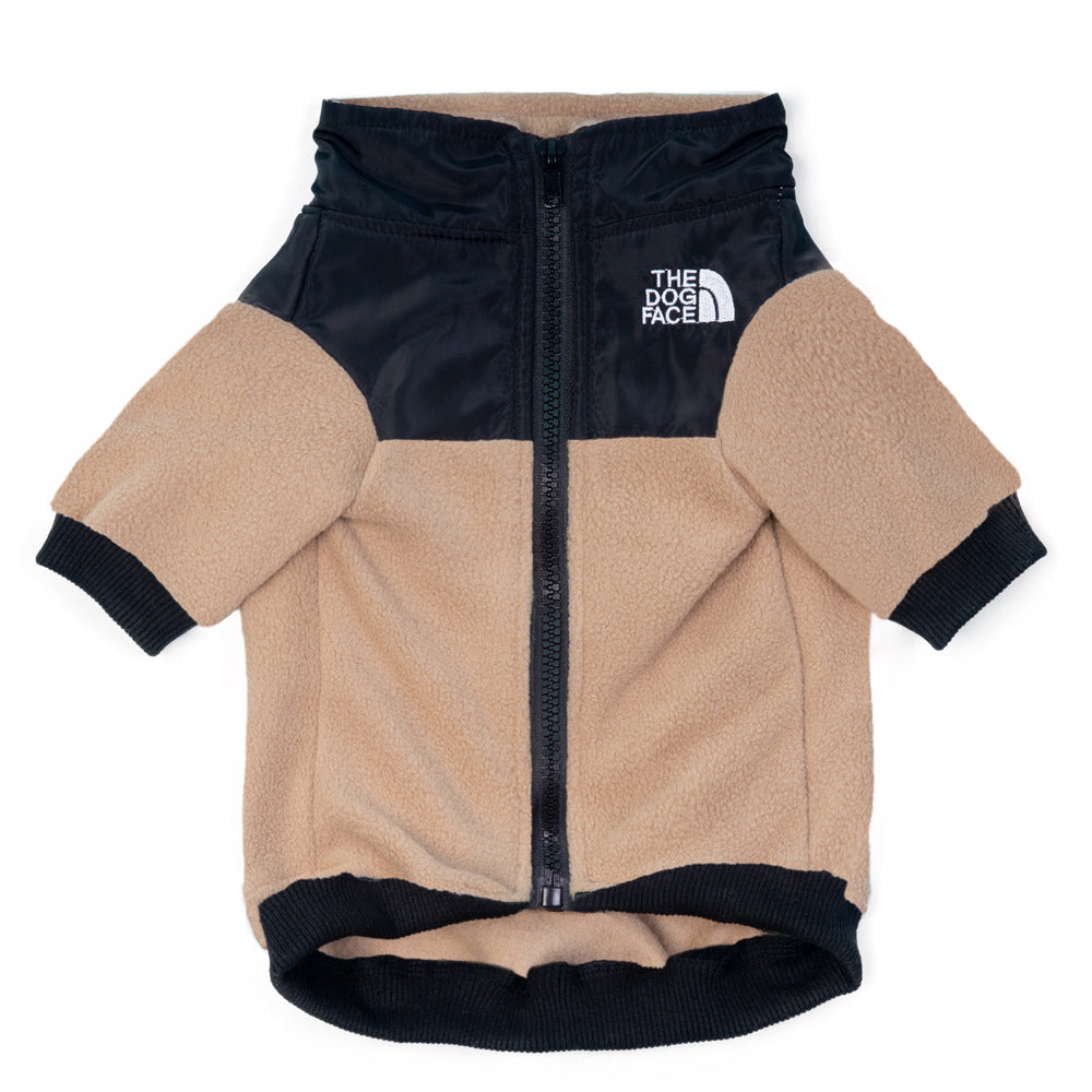 Fleece Pet Jacket for Small and Medium Dogs