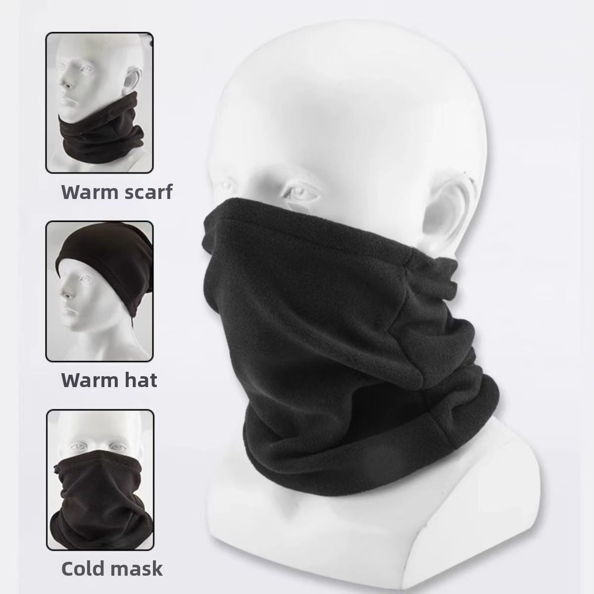 Fleece Scarf Mask