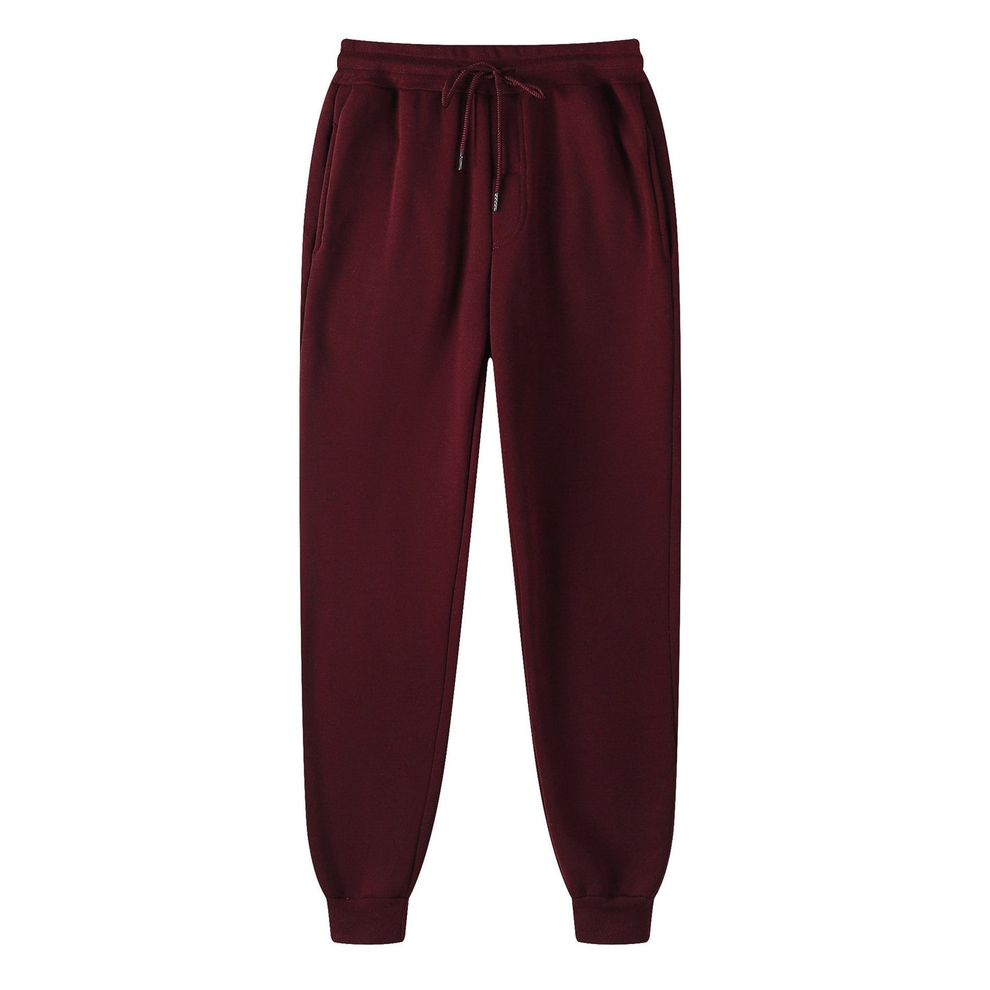 Fleece Sweatpants with Drawstring Waist