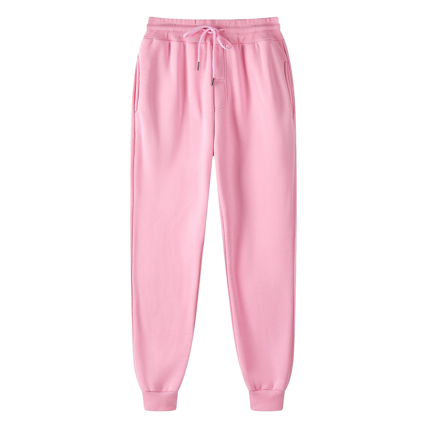 Fleece Sweatpants with Drawstring Waist