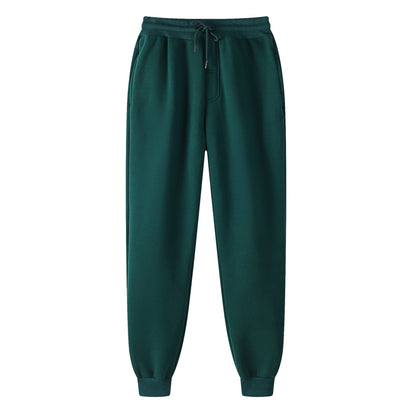 Fleece Sweatpants with Drawstring Waist