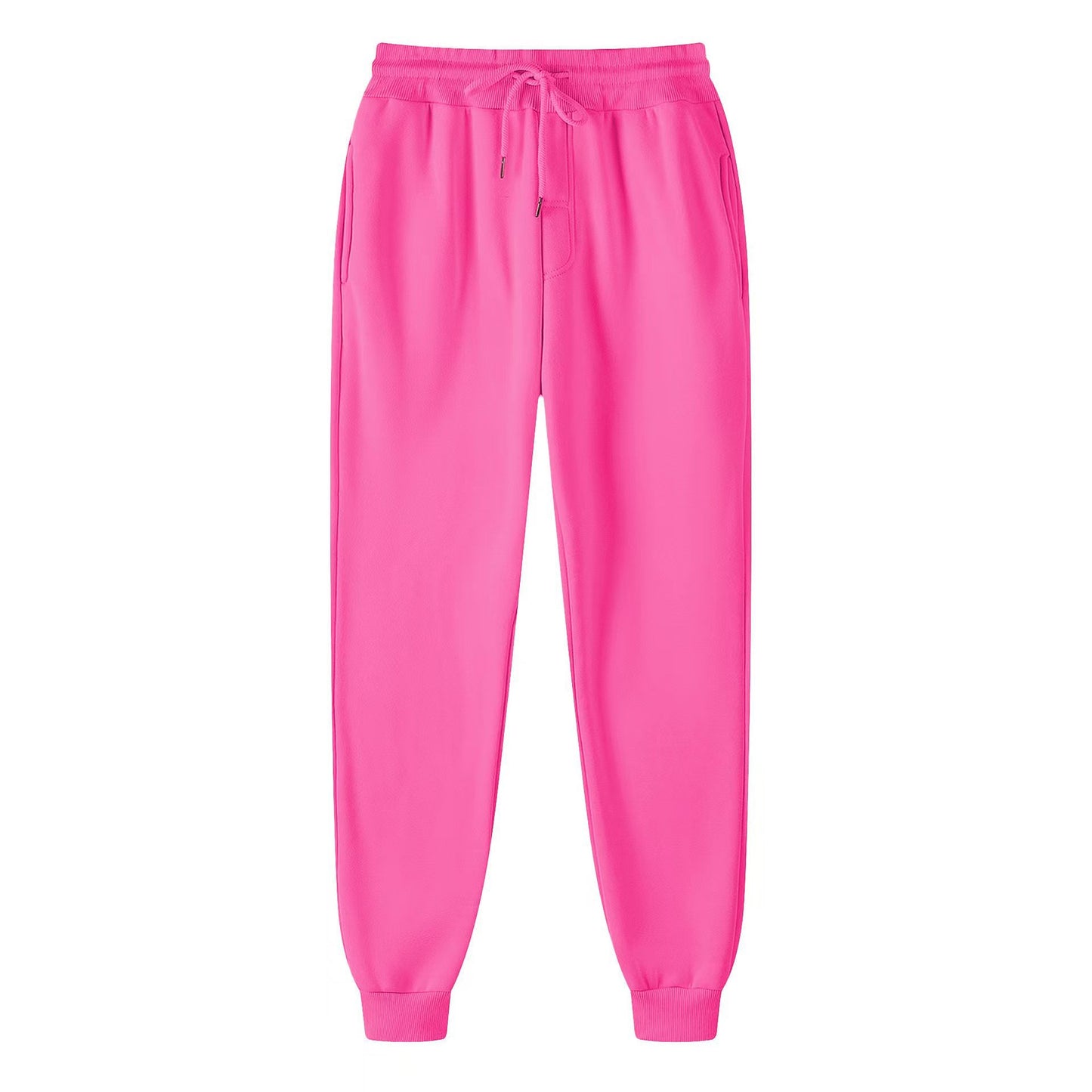 Fleece Sweatpants with Drawstring Waist