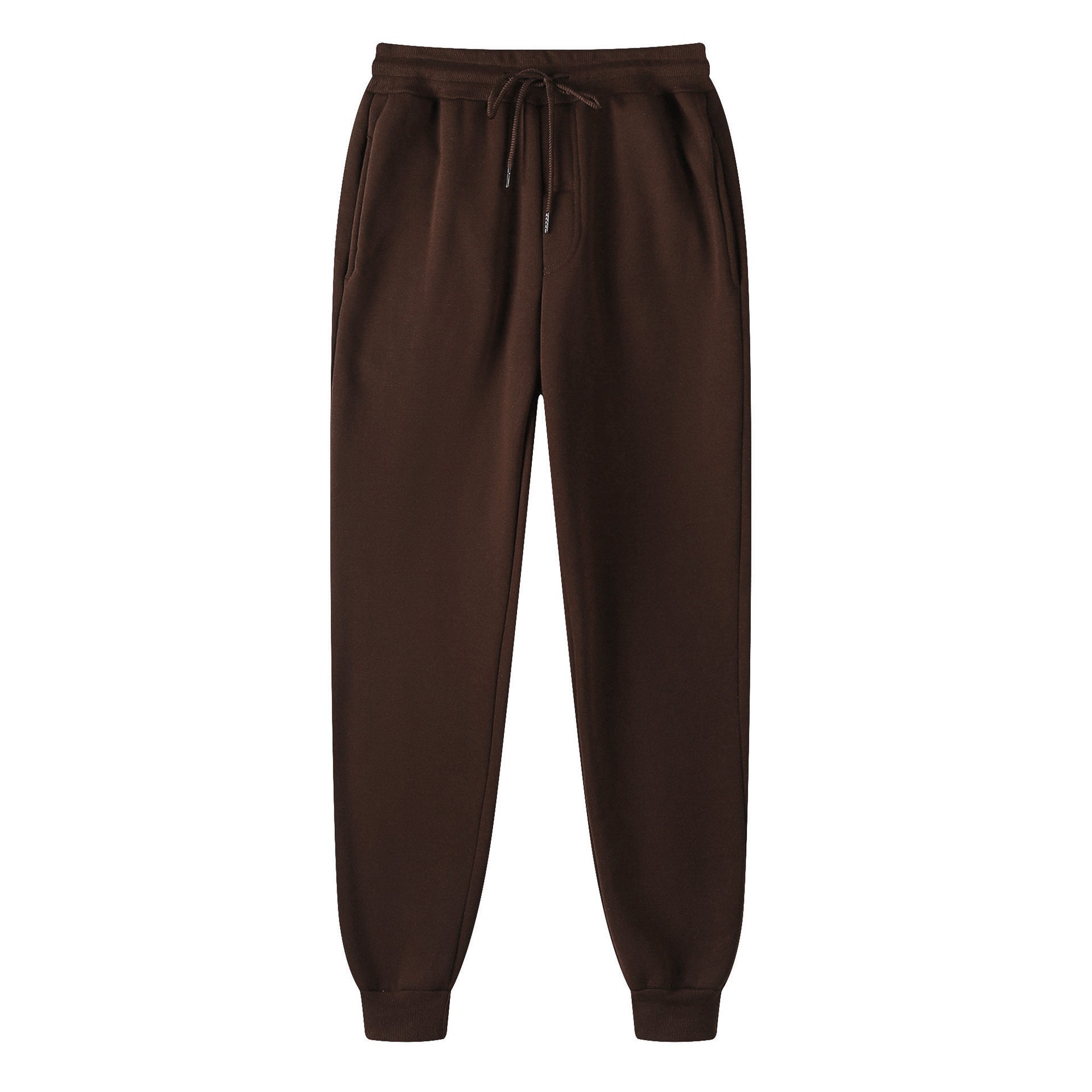 Fleece Sweatpants with Drawstring Waist