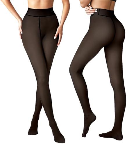 fleece tights