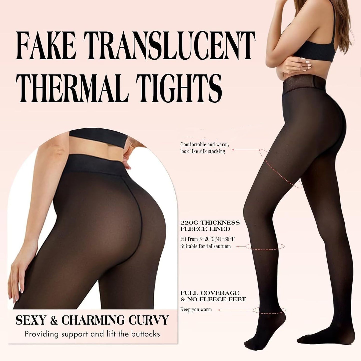 fleece tights