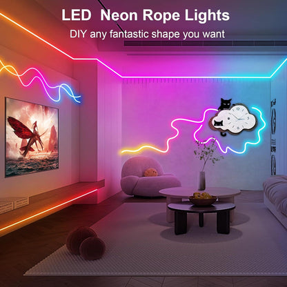 Flexible APP Controlled RGB Neon Light Strips