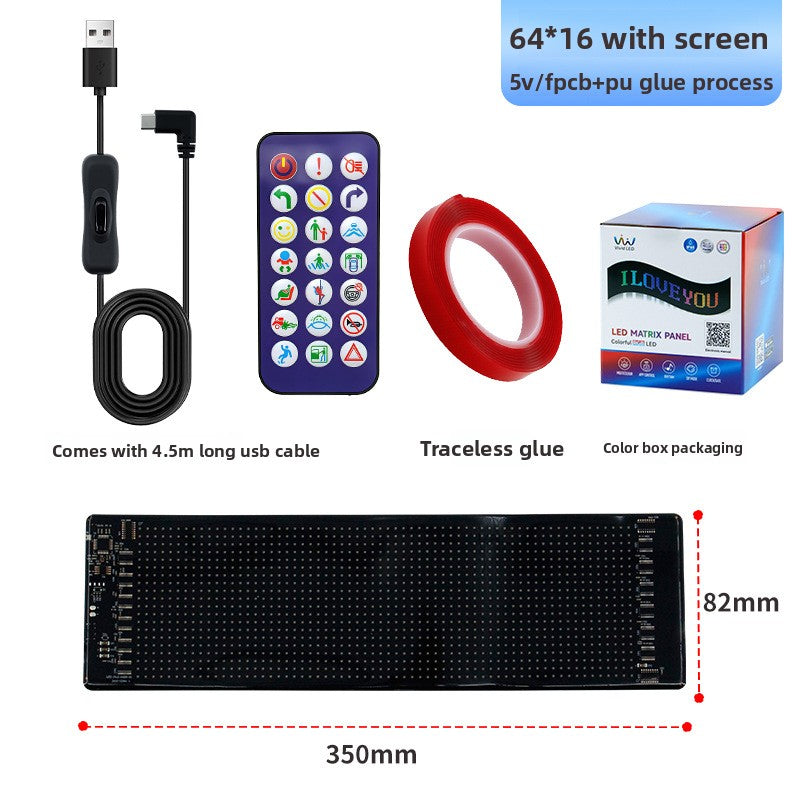Flexible Bluetooth LED Advertising Display Screen