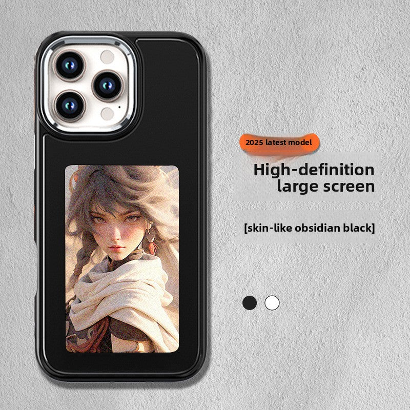 Flexible E-Ink Screen Phone Case with Display Projection