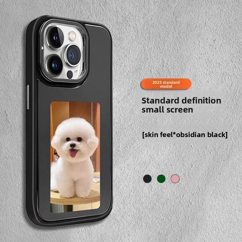Flexible E-Ink Screen Phone Case with Display Projection