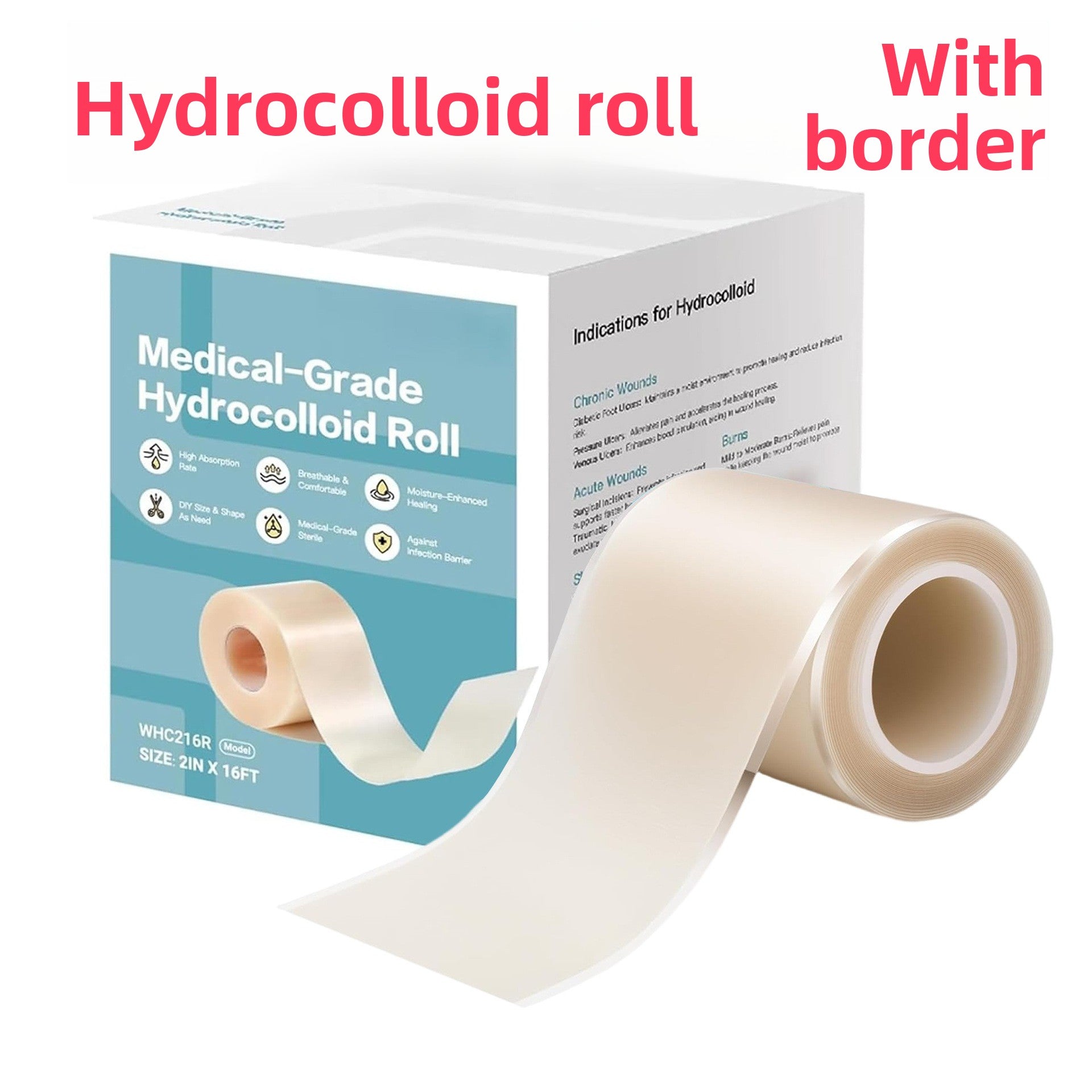Flexible Hydrocolloid Dressing Roll