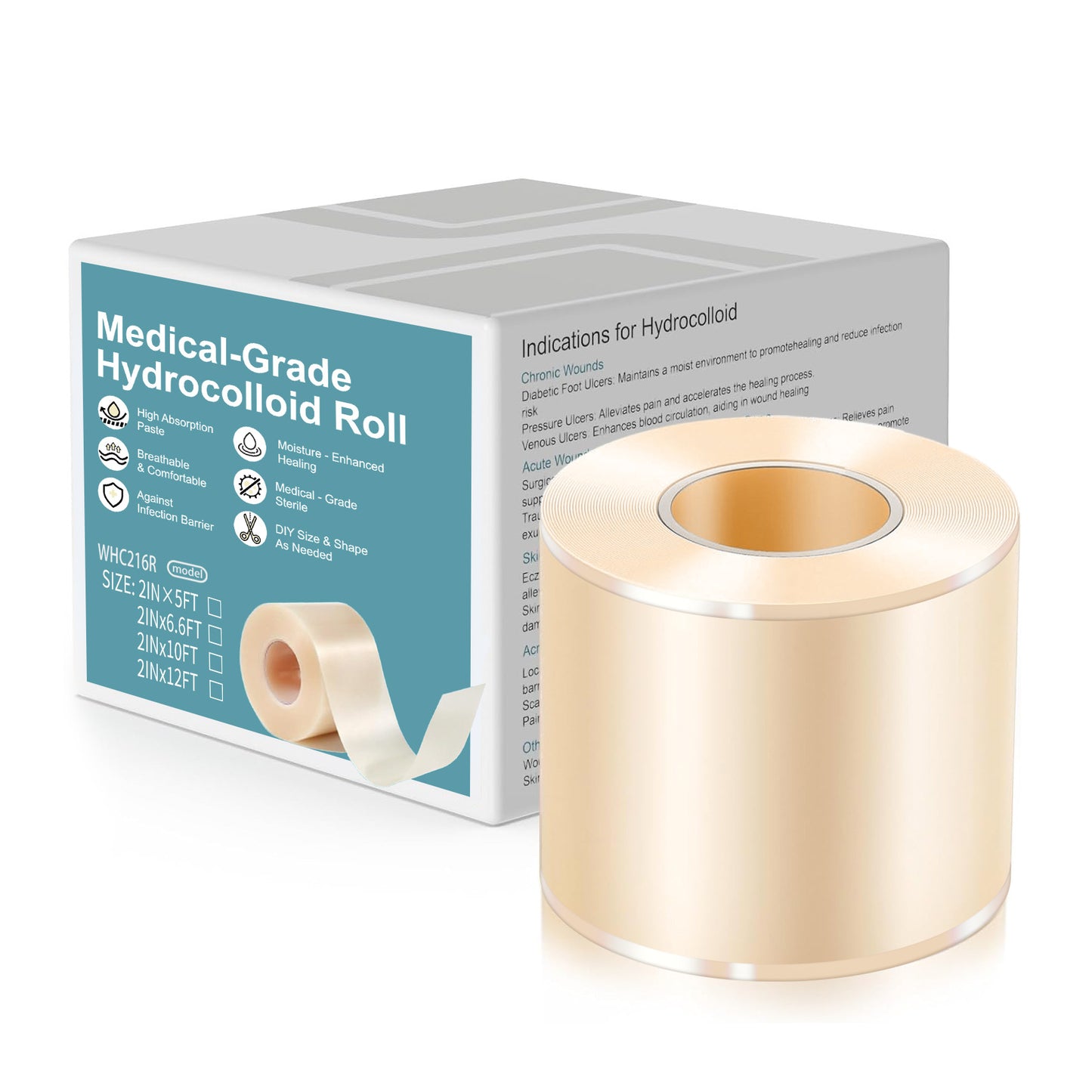 Flexible Hydrocolloid Dressing Roll
