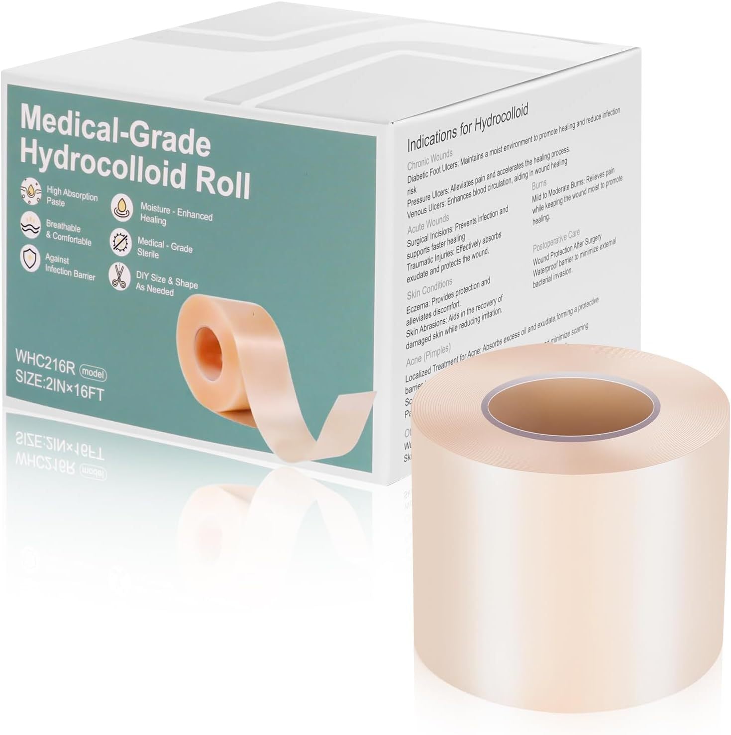 Flexible Hydrocolloid Dressing Roll