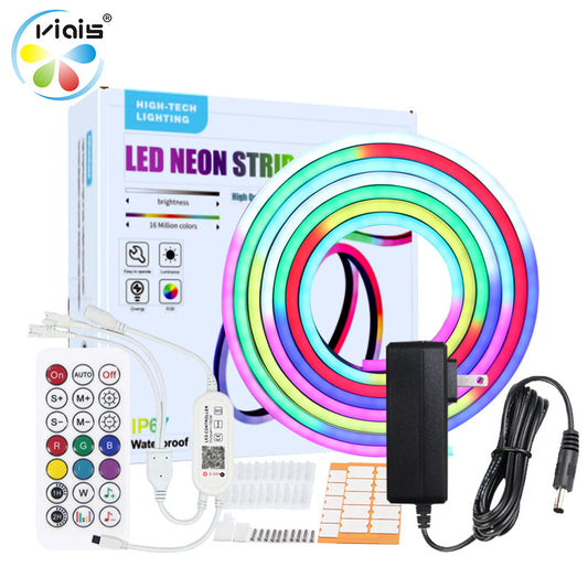 Flexible RGB Silicone LED Light Strip with Voice Control