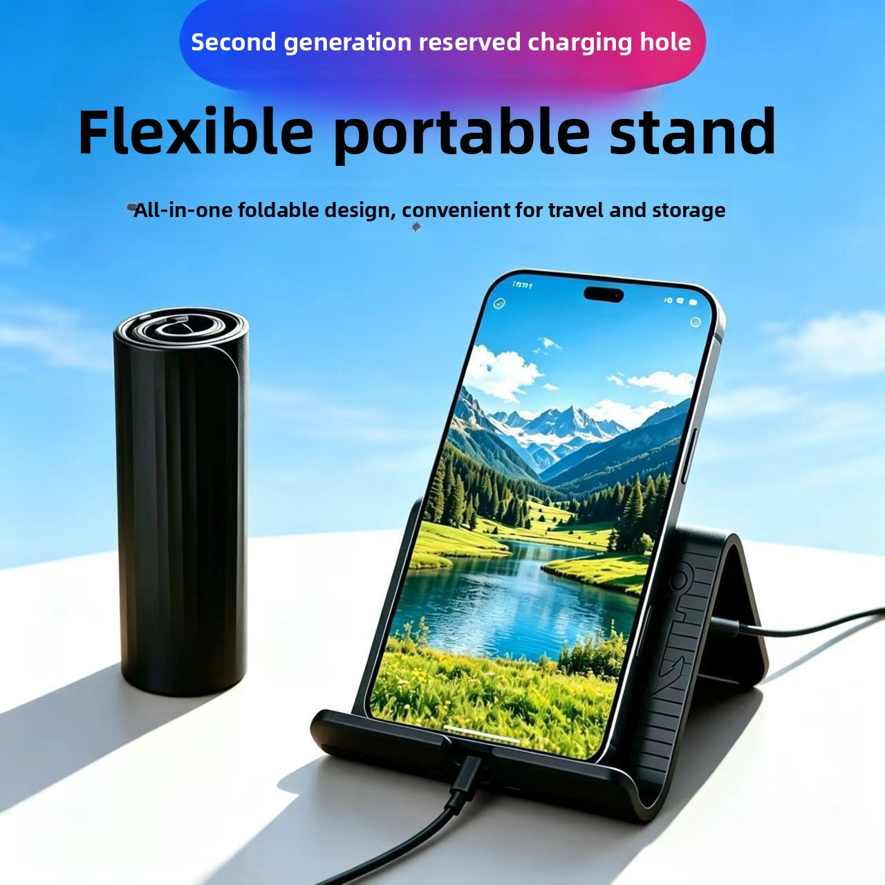 Flexible Silicone Phone Stand