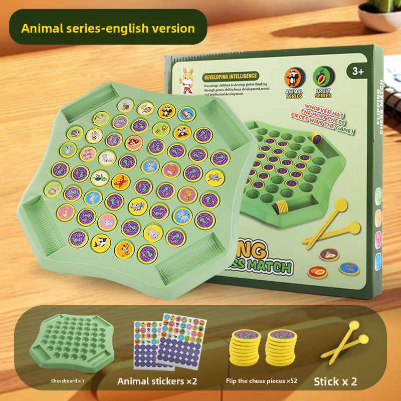 Flip Chess Memory Training Board Game