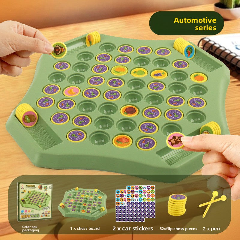 Flip Chess Memory Training Board Game
