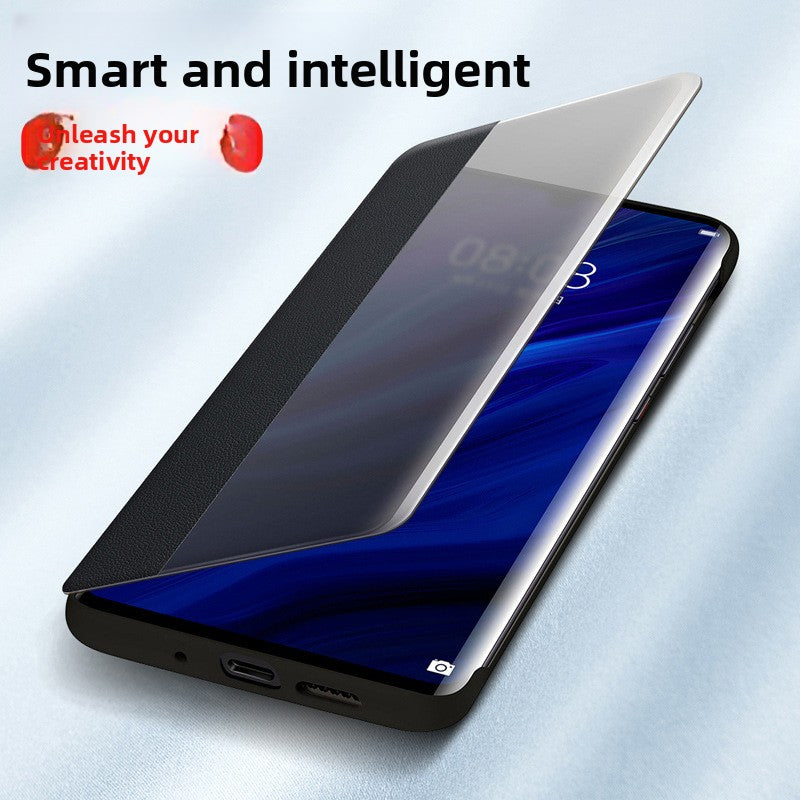 Flip cover smartphone case