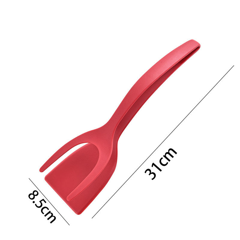 Flip Egg, Pancake, Steak, Two-In-One Nylon Grade Spatula, Toast Flipping Spatula, Kitchen Utensils