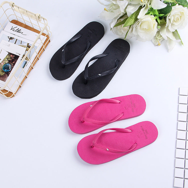 Flip-flops flat sole