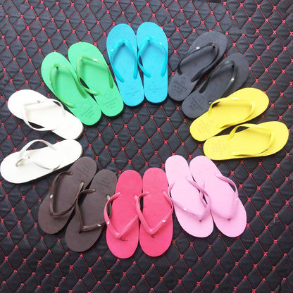 Flip-flops flat sole