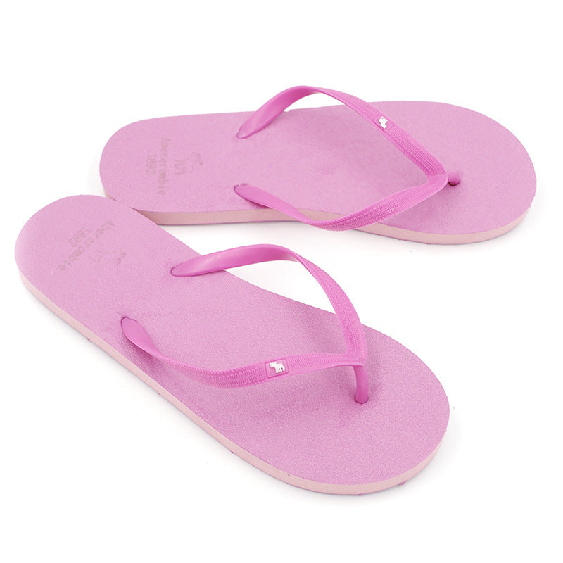 Flip-flops flat sole