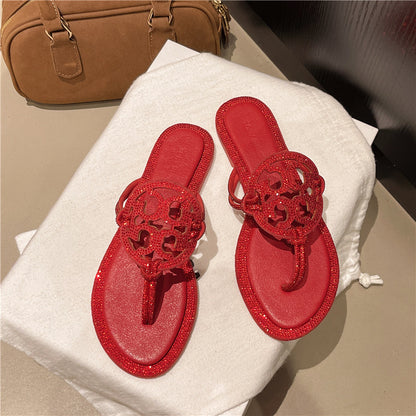 Flip-flops for women in summer