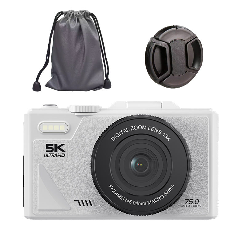 Flip Screen WiFi Digital Camera with 5K Video