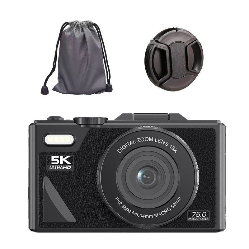 Flip Screen WiFi Digital Camera with 5K Video