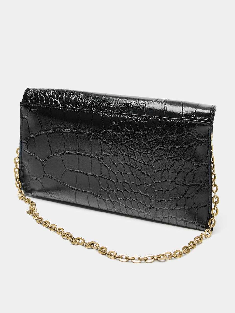 Flip-top crossbody bag