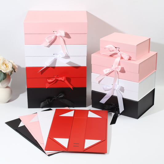 Flip-Top Folding Gift Box